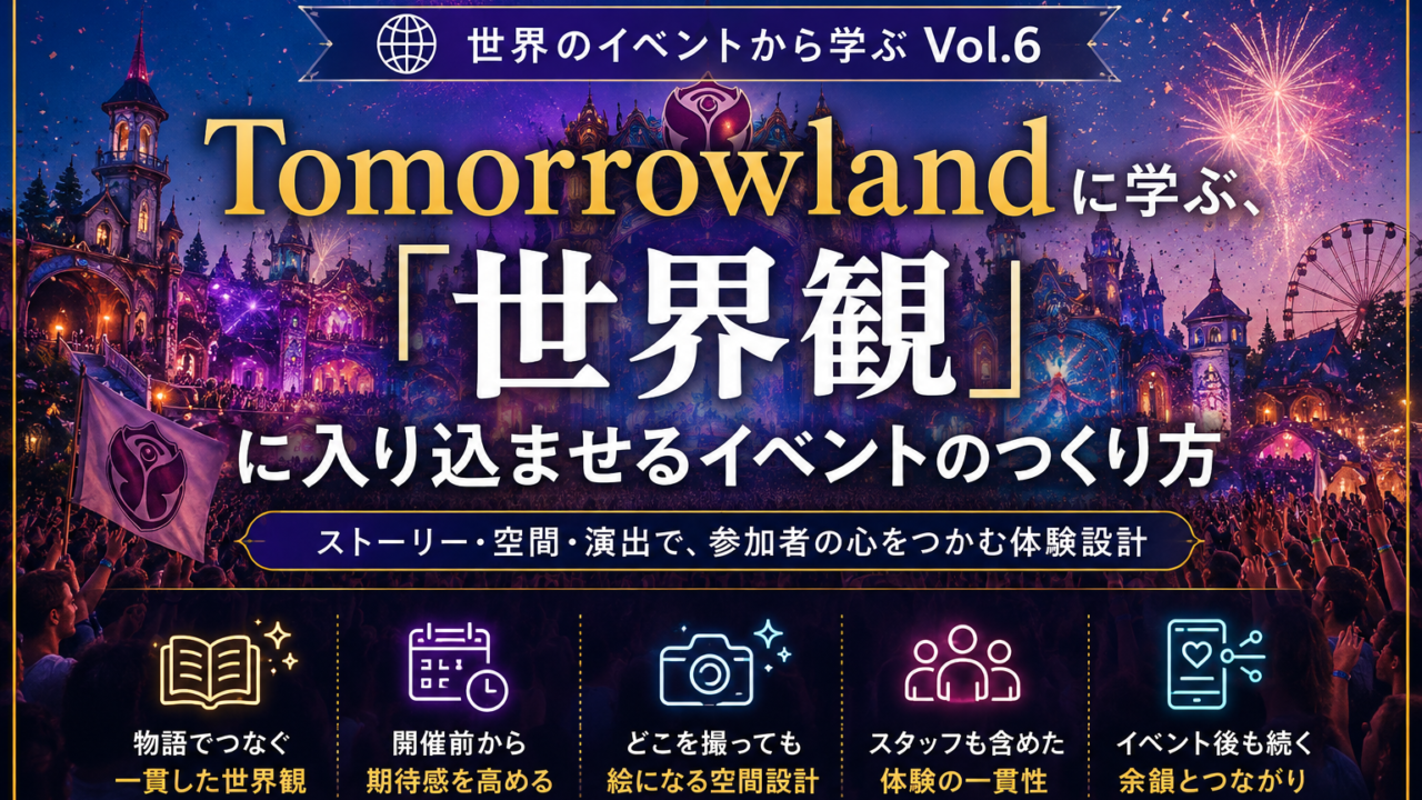 世界のイベントから学ぶ