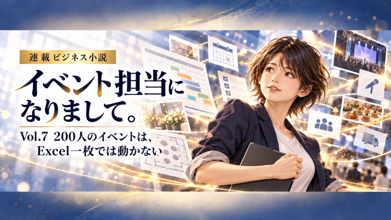 イベント担当になりまして。