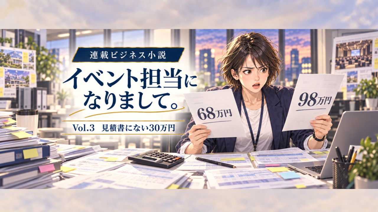 イベント担当になりまして。
