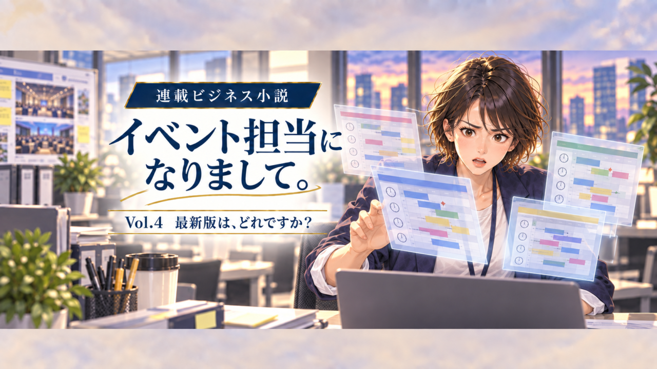 イベント担当になりまして。