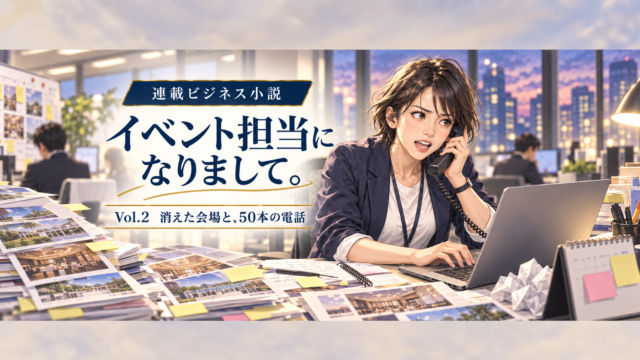 イベント担当になりまして