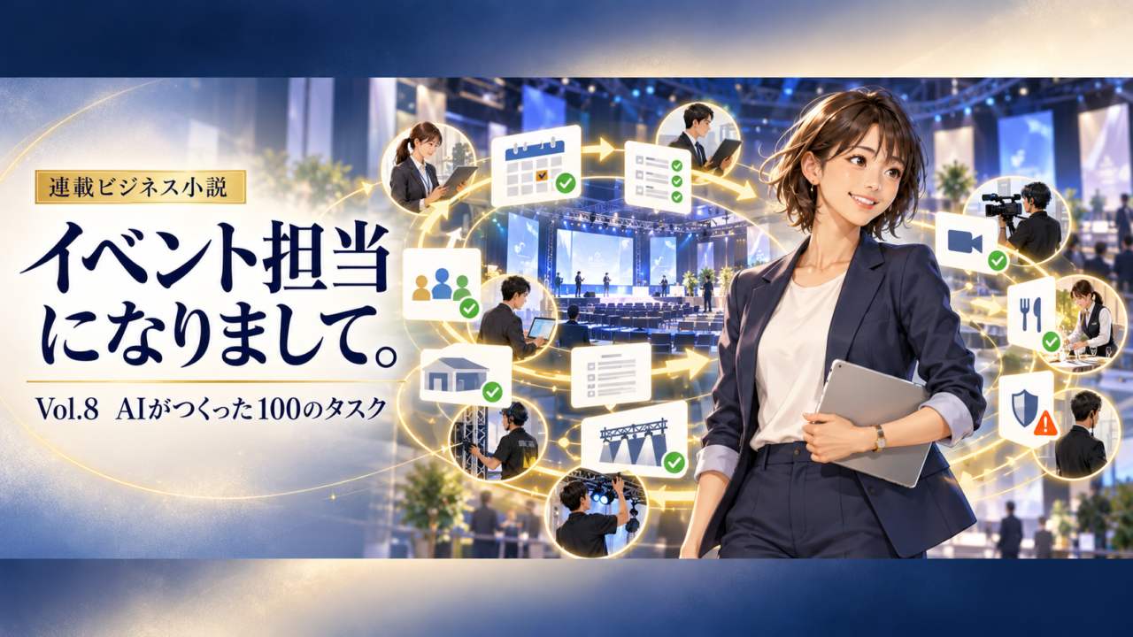 イベント担当になりまして。