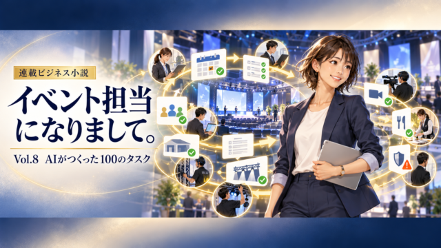 イベント担当になりまして。