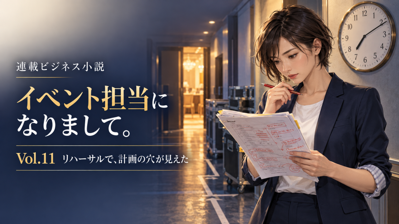 イベント担当になりまして。