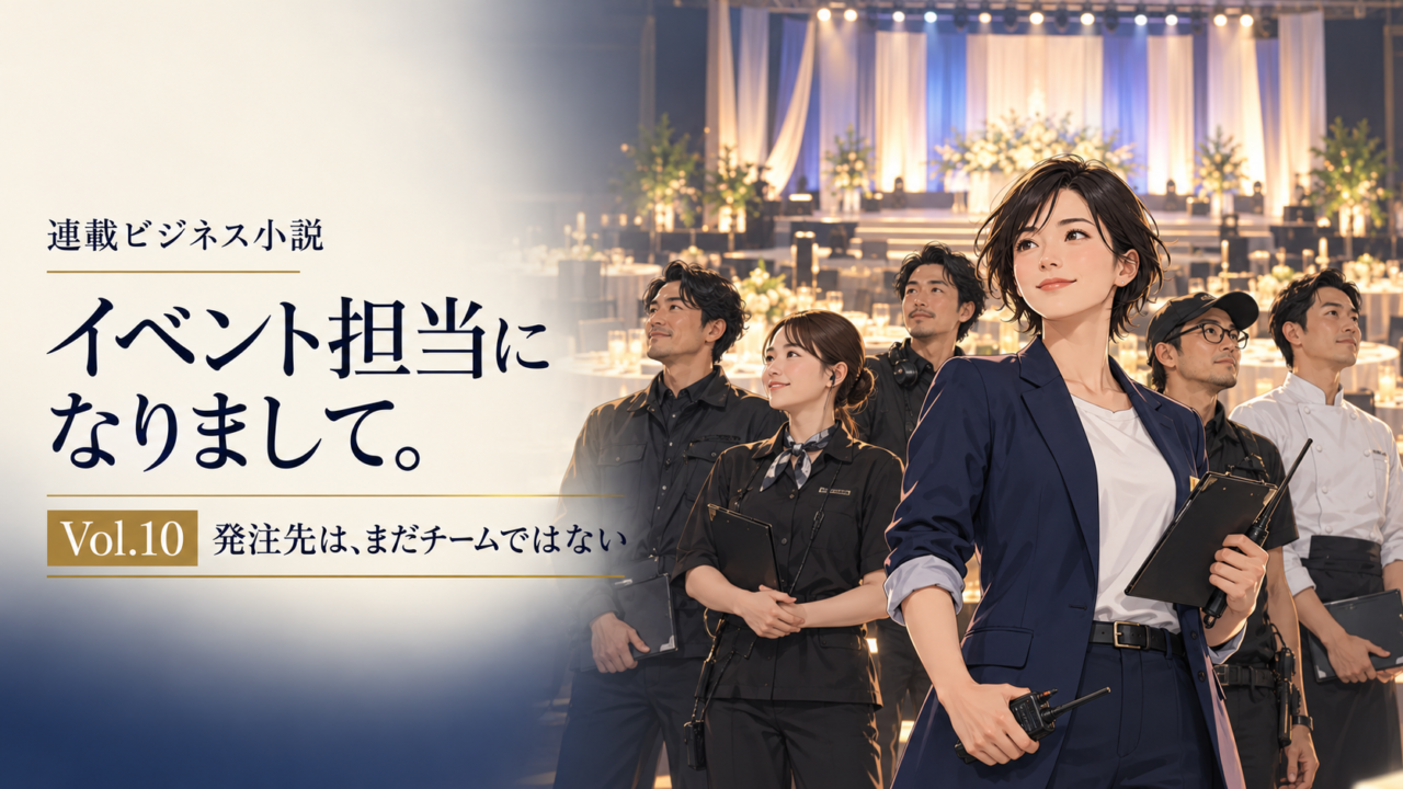 イベント担当になりまして。