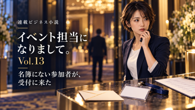 イベント担当になりまして。
